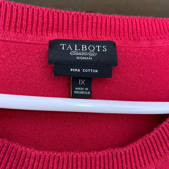 Talbots Pima Cotton Tank Shell - Picture 2 of 2